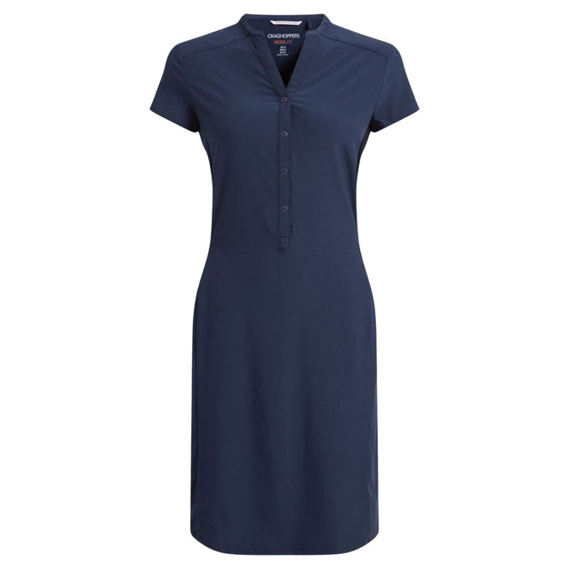 Craghoppers Womens NosiLife Pro Dress III UPF50+ Insect Repellent Quick Dry in Blue Navy