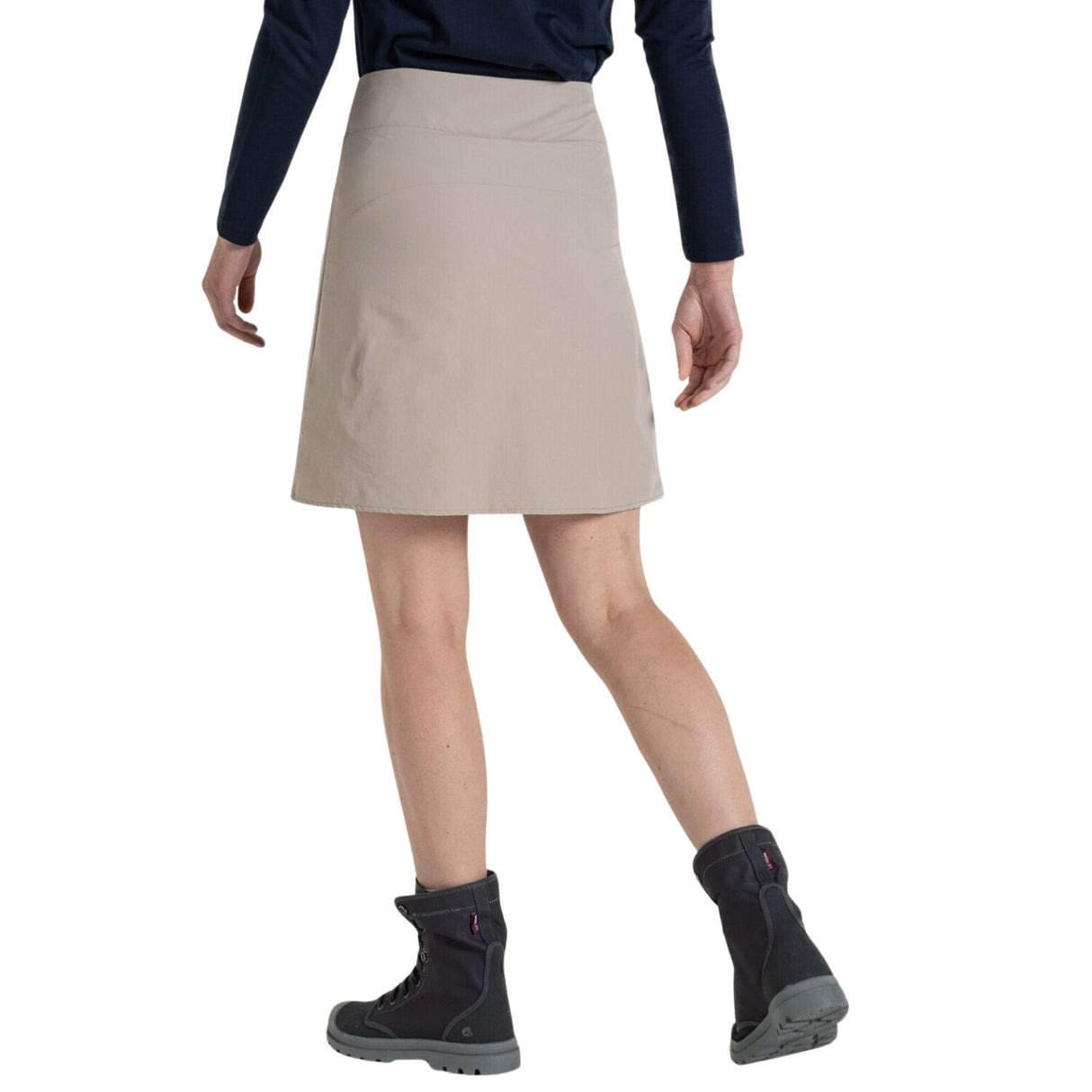 Craghoppers Womens Pro II Insect Repellent UPF50+ Skort in Soft Mushroom