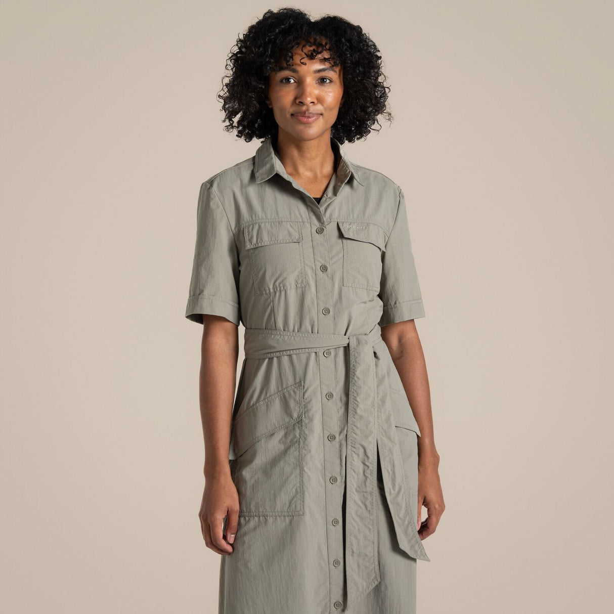 Craghoppers NosiLife Carina Womens Adventure Dress Insect Repellent in Vert