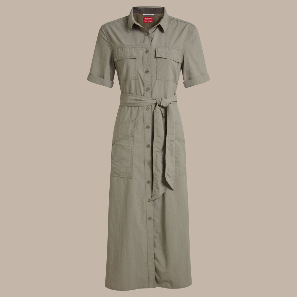 Craghoppers NosiLife Carina Womens Adventure Dress Insect Repellent in Vert