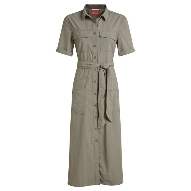 Craghoppers NosiLife Carina Womens Adventure Dress Insect Repellent in Vert