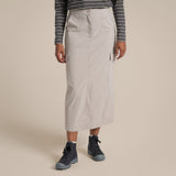 Craghoppers NosiLife Pro Womens Midi Skirt UPF50+ in Soft Mushroom