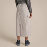 Craghoppers NosiLife Pro Womens Midi Skirt UPF50+ in Soft Mushroom