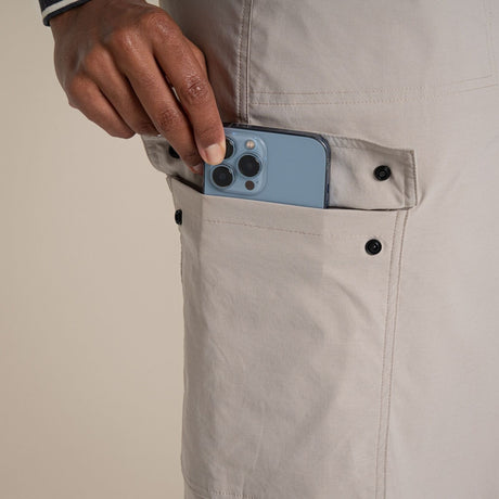 Craghoppers NosiLife Pro Womens Midi Skirt UPF50+ in Soft Mushroom