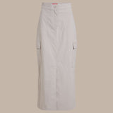 Craghoppers NosiLife Pro Womens Midi Skirt UPF50+ in Soft Mushroom