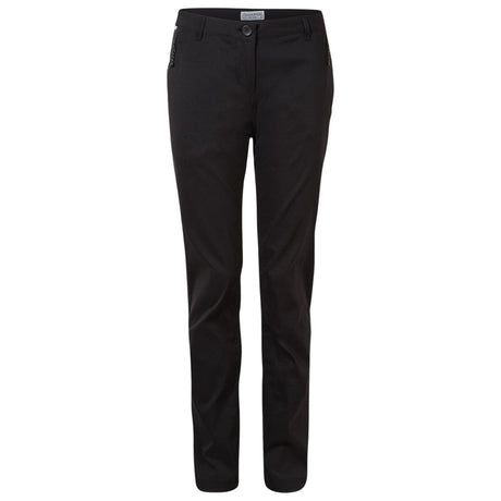Craghoppers Kiwi Pro II Women’s Hiking Trousers Stretch UPF 50+ Water Repellent in Black