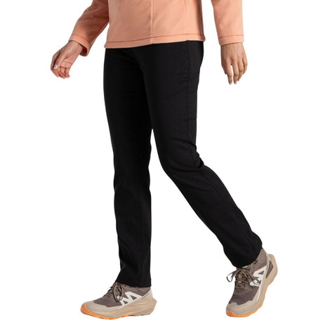 Craghoppers Kiwi Pro II Women’s Hiking Trousers Stretch UPF 50+ Water Repellent in Black