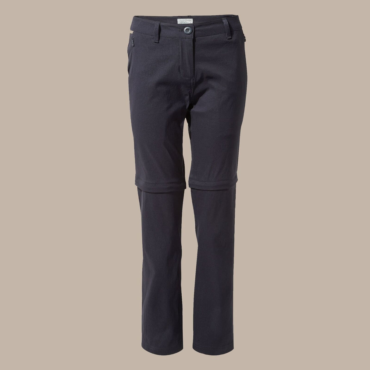 Craghoppers Kiwi Pro II Womens Convertible Trousers Pants (REGULAR) in Dark Navy
