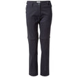 Craghoppers Kiwi Pro II Womens Convertible Trousers Pants (REGULAR) in Dark Navy