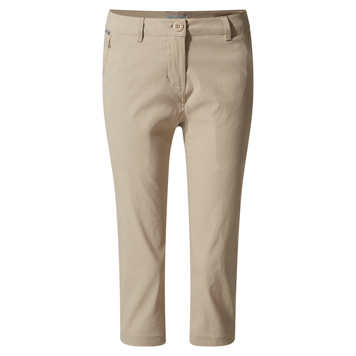 Craghoppers Womens Kiwi Pro Crop Trousers in Desert Sand