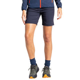 Craghoppers Womens Stretch Kiwi Pro II Shorts 7" Quick Dry UPF50+ Water Repellent in Dark Navy