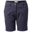 Craghoppers Womens Stretch Kiwi Pro II Shorts 7"" Quick Dry UPF50+ Water Repellent in Dark Navy - 16
