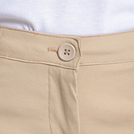 Craghoppers Kiwi Pro II Women’s Stretch Shorts UPF 50+ Water Repellent 7” in Desert Sand