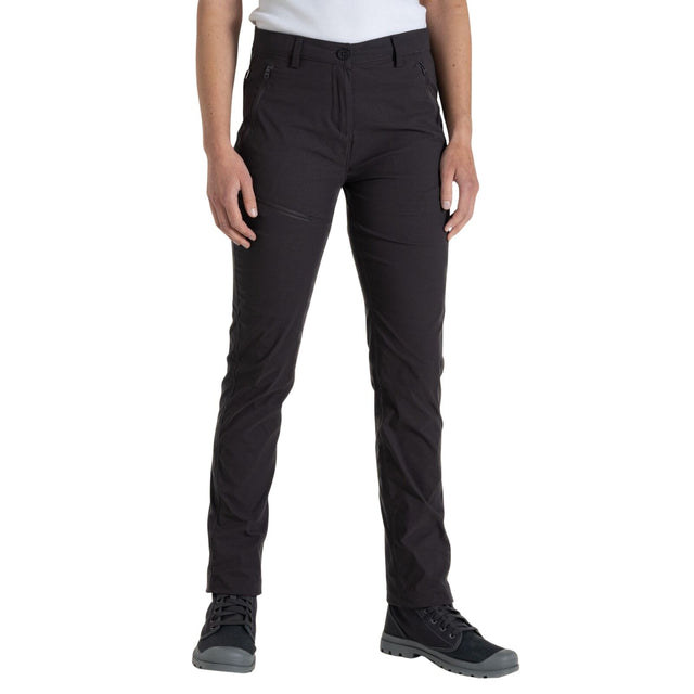 Craghoppers NosiLife Pro III Womens Trousers Pants (REGULAR) in Charcoal