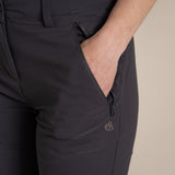 Craghoppers NosiLife Pro III Womens Trousers Pants (REGULAR) in Charcoal