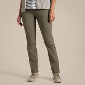 Craghoppers Womens Pro Trouser III Insect Repellent UPF50+ Pants in Wild Olive