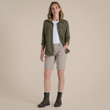 Craghoppers NosiLife Pro III Womens Convertible Trousers Pants Regular - Soft Mushroom