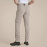 Craghoppers NosiLife Pro III Womens Convertible Trousers Pants Regular - Soft Mushroom