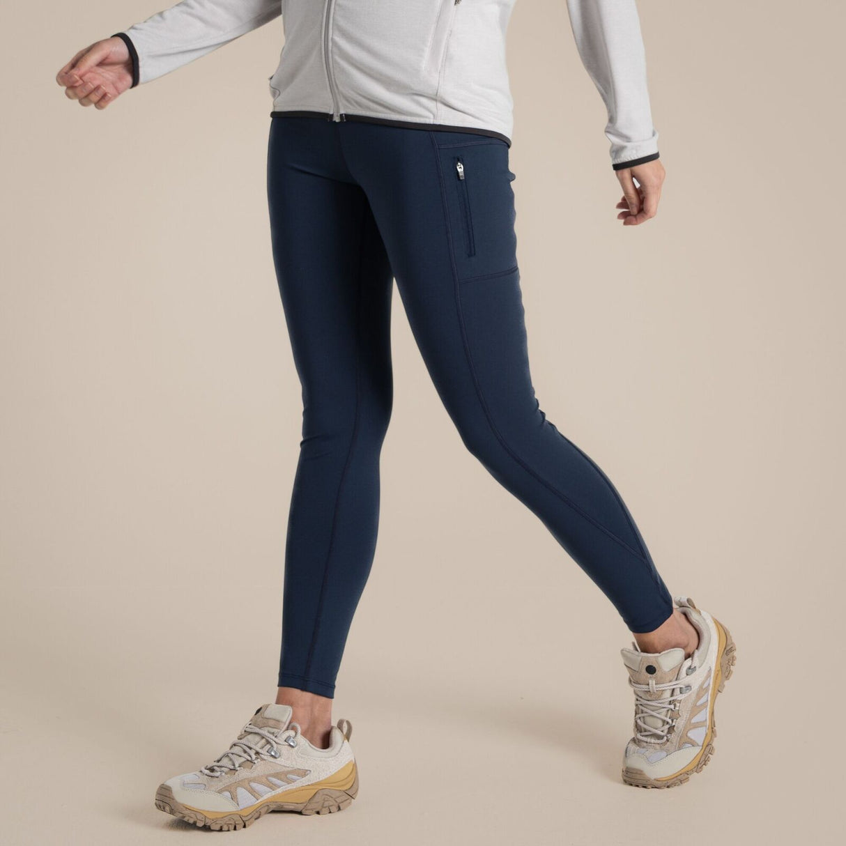 Craghoppers NosiLife Adeena Womens Leggings (Regular) in Blue Navy