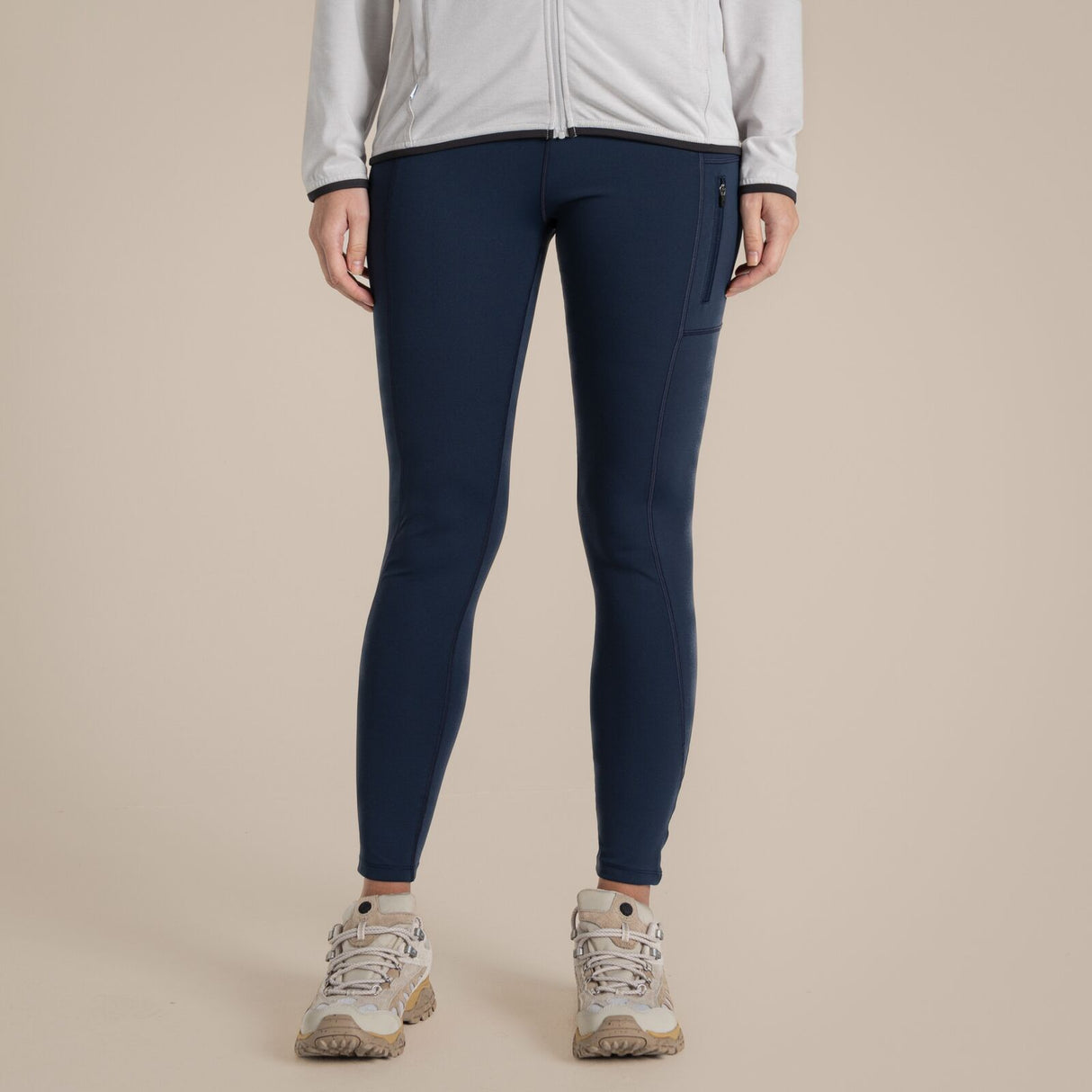 Craghoppers NosiLife Adeena Womens Leggings (Regular) in Blue Navy