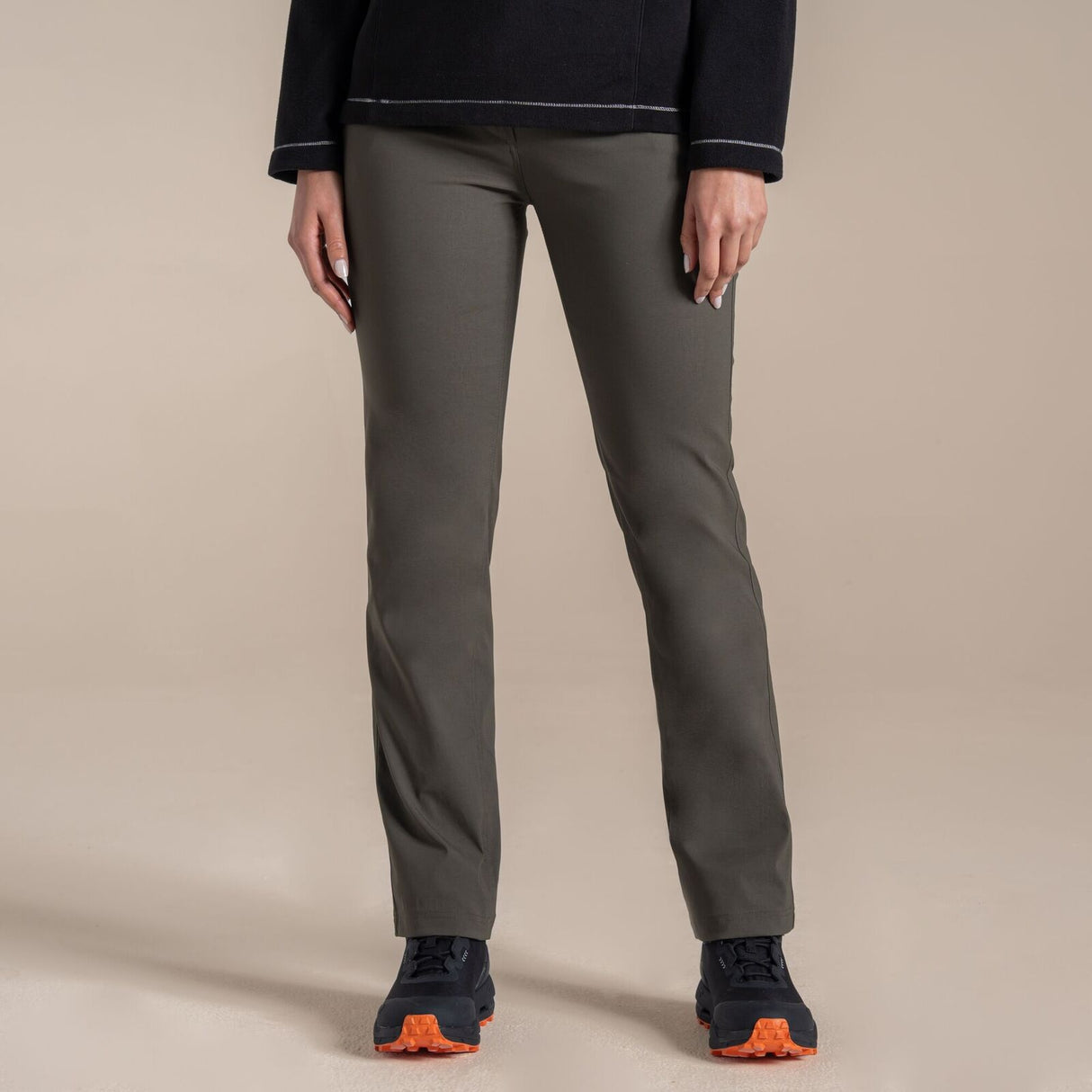 Craghoppers Kiwi Pro III Womens Trousers Pants (REGULAR) in Mid Khaki