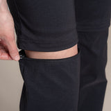 Craghoppers Kiwi Pro III Convertible Womens Trousers Pants (REGULAR) in Black