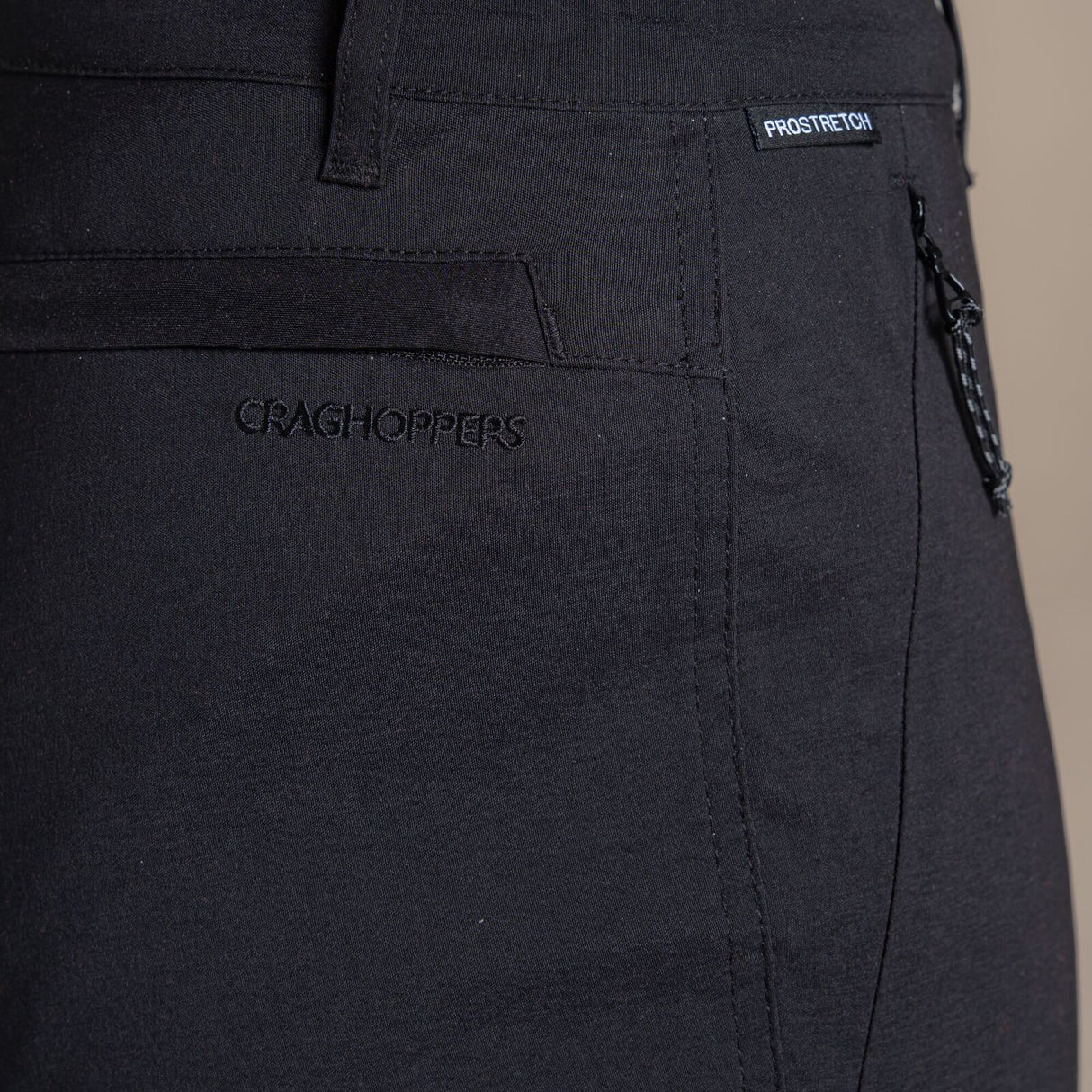 Craghoppers Kiwi Pro III Convertible Womens Trousers Pants (REGULAR) in Black