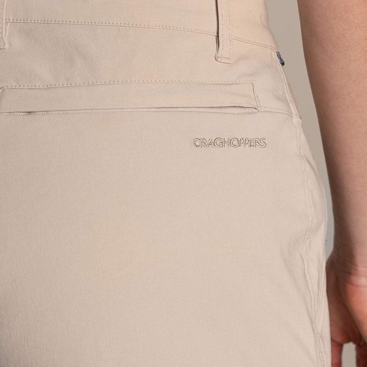 Craghoppers Womens Kiwi Pro III Walking Shorts UPF 50+ Hiking in Oyster
