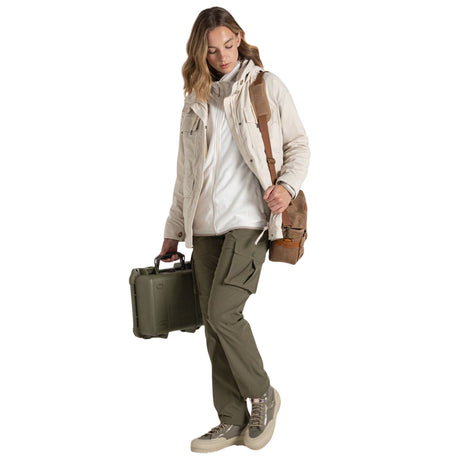 Craghoppers Womens Adventure II Anti-Insect UPF 50+ Travel Jacket in Stone