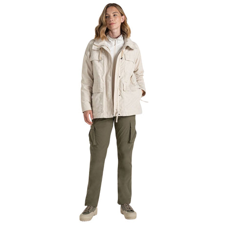 Craghoppers Womens Adventure II Anti-Insect UPF 50+ Travel Jacket in Stone