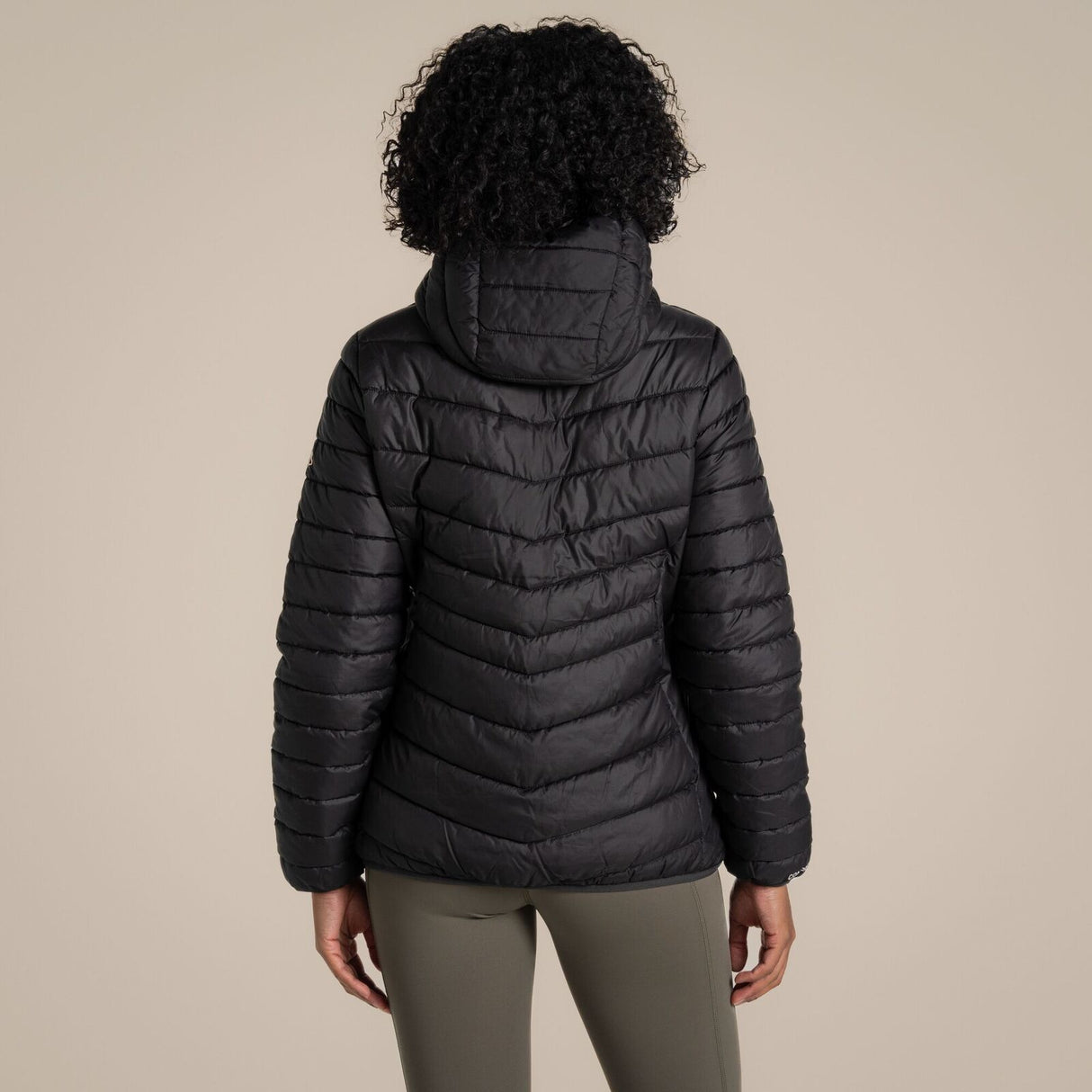Craghoppers Womens Compresslite IX Hooded Insulating Jacket in Black