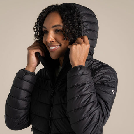 Craghoppers Womens Compresslite IX Hooded Insulating Jacket - Black