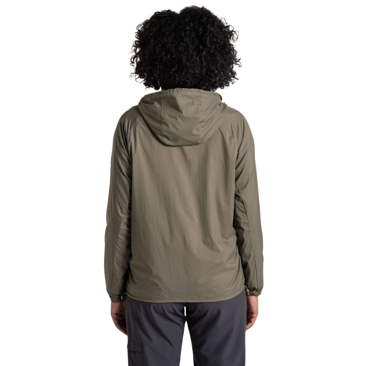 Craghoppers Womens NosiLife Rosa Reversible Jacket Insect Repellent UPF30+ Lightweight in Wild Olive/Vert