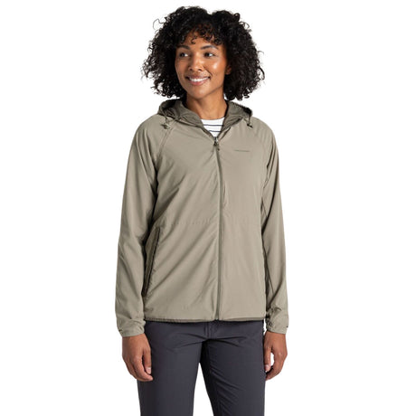 Craghoppers Womens Rosa Insect Repellent Reversible Jacket in Wild Olive/Vert
