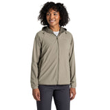 Craghoppers Womens NosiLife Rosa Reversible Jacket Insect Repellent UPF30+ Lightweight in Wild Olive/Vert