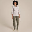 Craghoppers NosiLife Pro III Womens Long Sleeved Shirt in Soft Mushroom
