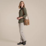 Craghoppers Womens NosiLife Adventure Long Sleeved Shirt III - Wild Olive