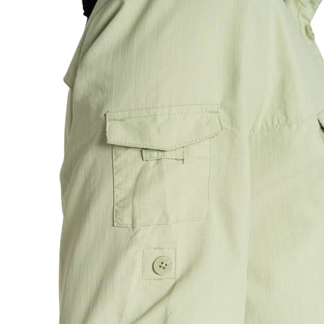 Craghoppers Womens Adventure Anti-Insect Quick Dry Long Sleeve Shirt III in Bud Green