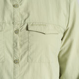 Craghoppers Womens Adventure Anti-Insect Quick Dry Long Sleeve Shirt III in Bud Green