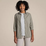 Craghoppers NosiLife Freeda Long Sleeve Shirt Womens Insect Repellent Quick Dry Travel Top in Vert - 14