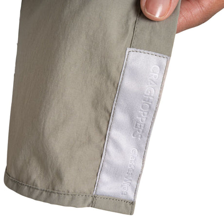 Craghoppers NosiLife Freeda Long Sleeve Shirt Womens Insect Repellent Quick Dry Travel Top in Vert