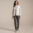 Craghoppers Womens Kiwi III Long Sleeved UPF30+ Quick Dry Shirt - Stone