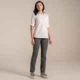 Craghoppers Womens Kiwi III Long Sleeved UPF30+ Quick Dry Shirt - Stone