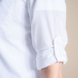 Craghoppers Womens Kiwi III Long Sleeved UPF30+ Quick Dry Shirt - White