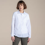 Craghoppers Womens Kiwi III Long Sleeved UPF30+ Quick Dry Shirt - White