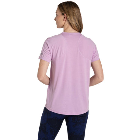 Craghoppers Dynamic Pro Women’s Short Sleeve T-Shirt Lightweight Moisture Wicking Stretch in Orchid
