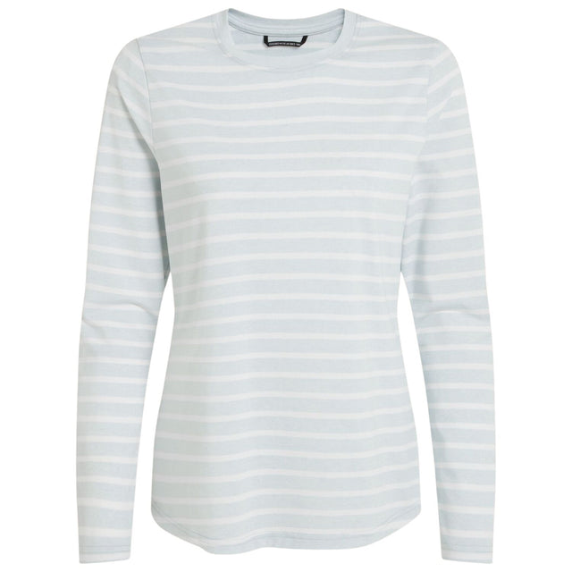 Craghoppers Womens Akona Anti-Insect Lightweight Long Sleeve Top in Nimbus Blue Stripe