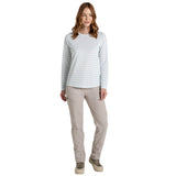 Craghoppers Womens Akona Anti-Insect Lightweight Long Sleeve Top in Nimbus Blue Stripe