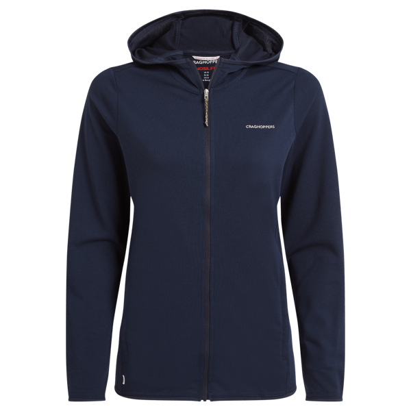 Craghoppers Womens NosiLife Afia Hooded Slim Fit Jacket - Blue Navy