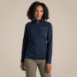 Craghoppers Womens NosiLife Afia Hooded Slim Fit Jacket - Blue Navy